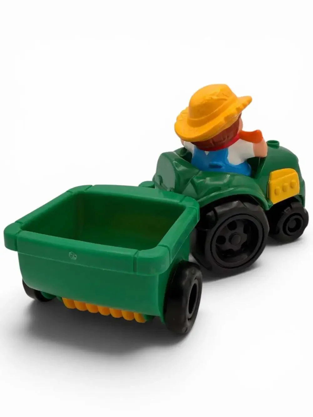 Fisher-Price Little People Farm Tractor and Trailer Vehicle with Farmer Figure